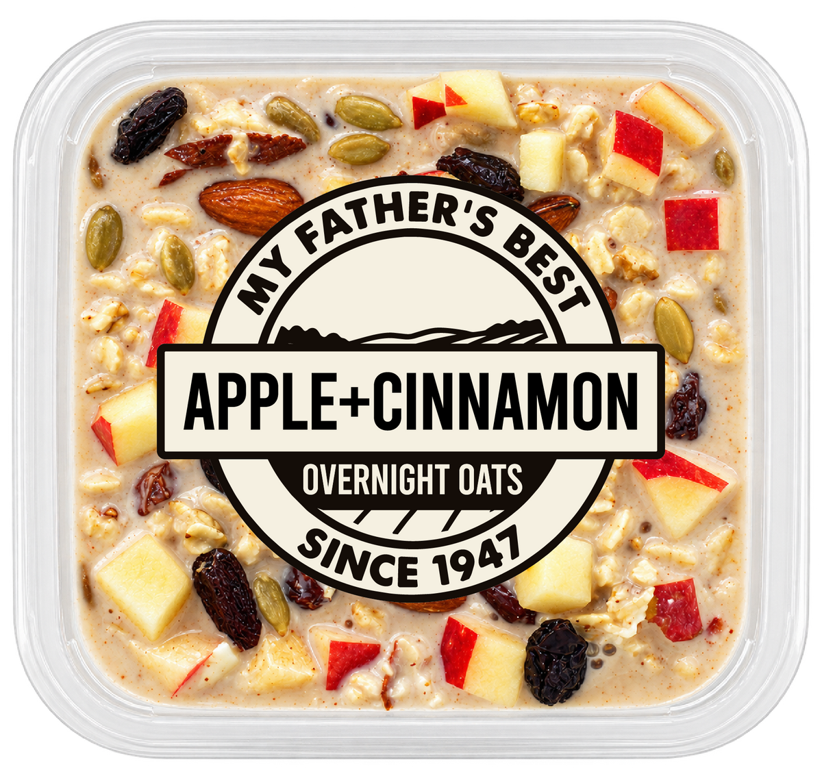 Apple Cinnamon Overnight Oats