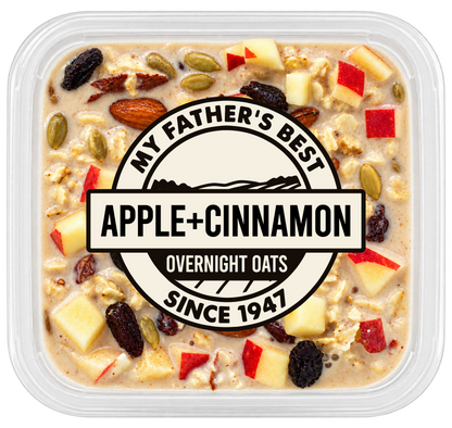 Apple Cinnamon Overnight Oats