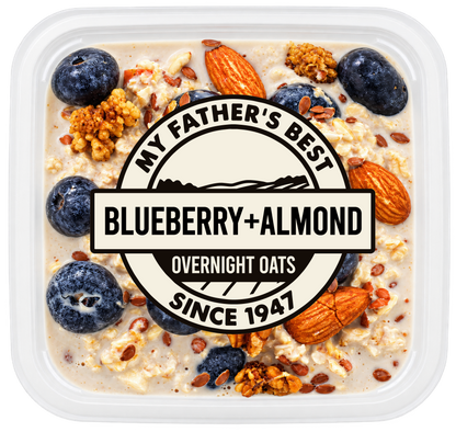 Blueberry Almond Overnight Oats