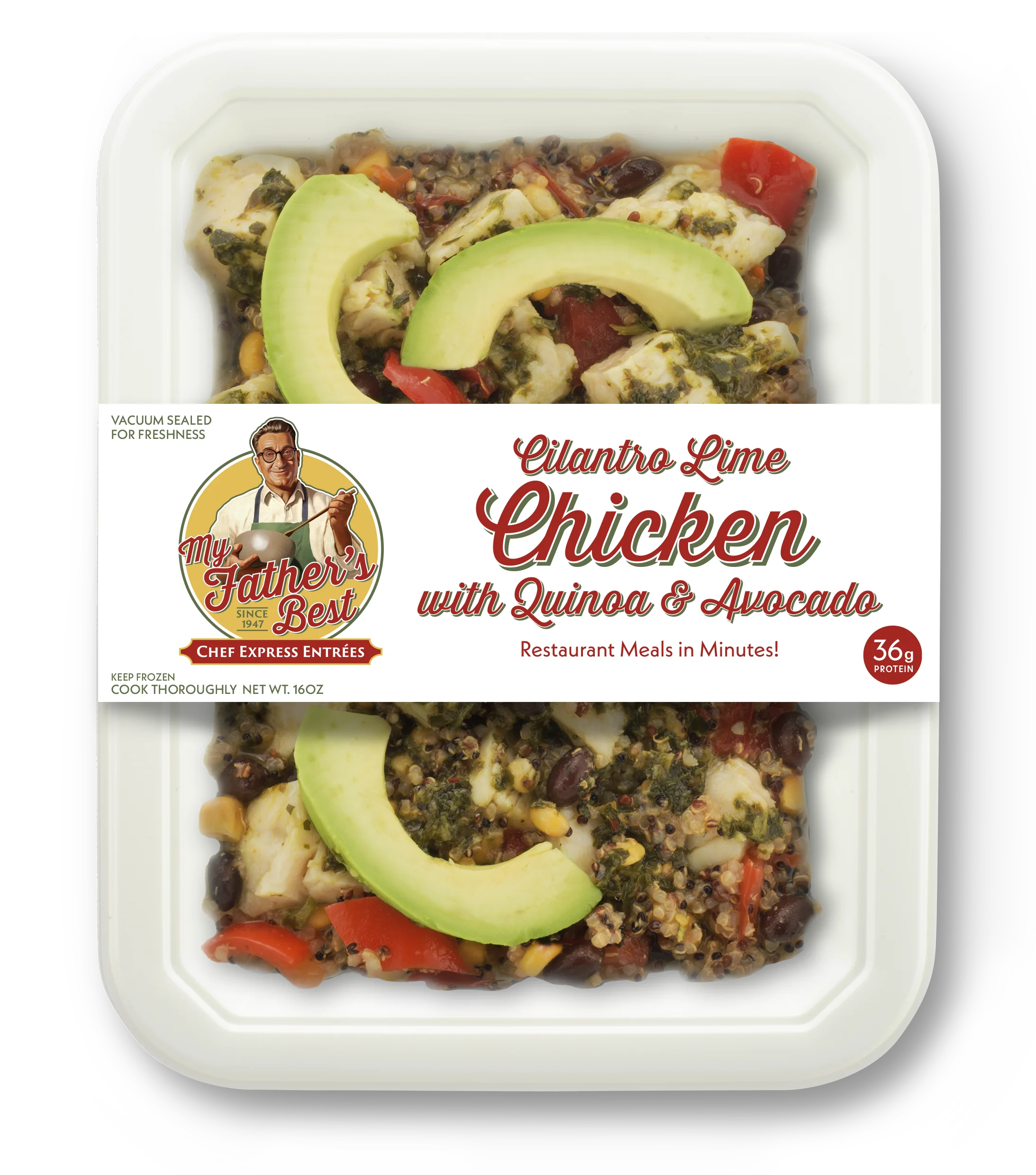 Cilantro Lime Chicken with Quinoa & Avocado