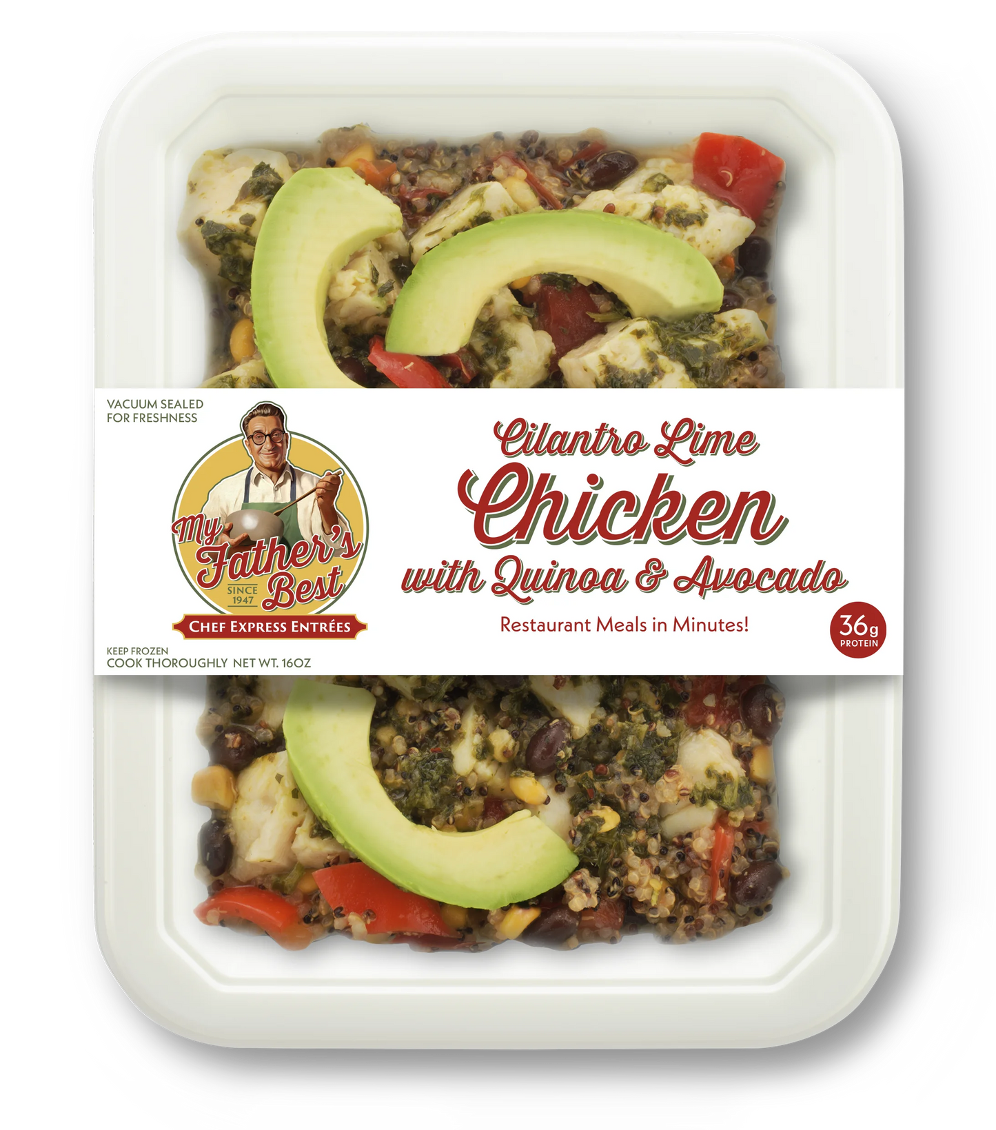 Cilantro Lime Chicken with Quinoa & Avocado