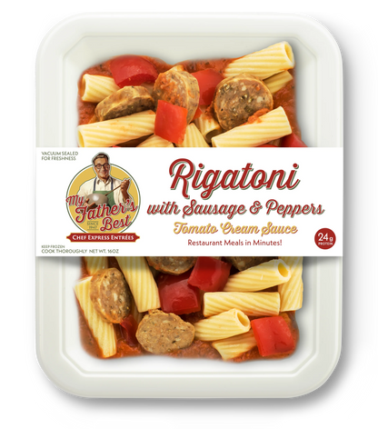 Rigatoni with Sausage & Peppers